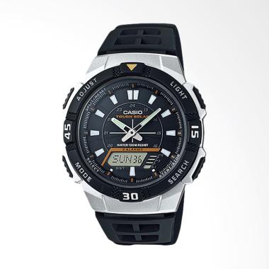 CASIO Jam Tangan Pria - Black Silver AQ-S800W-1EVDF