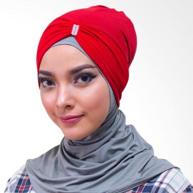 Milyarda Hijab Swarovsky Ciput - Merah Milyarda Hijab Swarovsky Ciput - Merah