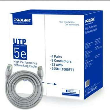 Prolink CAT5E UTP LAN Cable - Kabel UTP Prolink Cat 5e