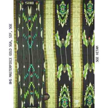 SARUNG BHS MASTERPIECE GOLD SGE Hitam hijau