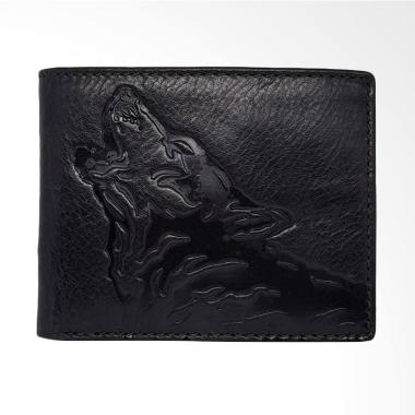Fossil Tundra Traveler Wallet Pria - Black SML 1496001