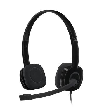 Logitech H151 Headset Black