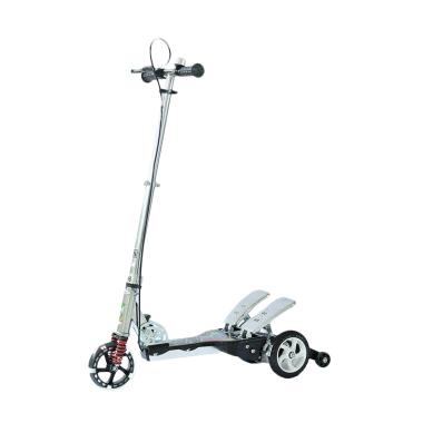 Ocean Toy RMB Plastic Base Skuter Pedal Injak - Hitam