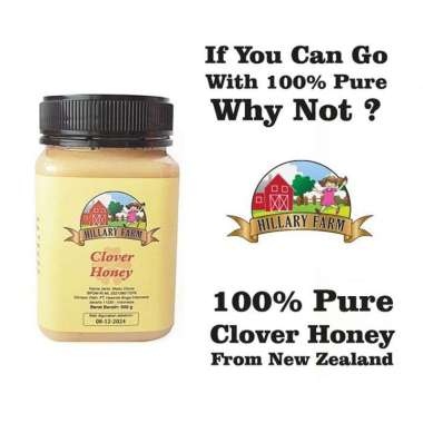 Hillary Farm Clover Honey [500 gr]