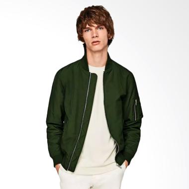 JCFashion Jaket Bomber - Army Green