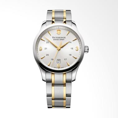 Victorinox Swiss Army 241477 Alliance Jam Tangan Pria - Silver Gold