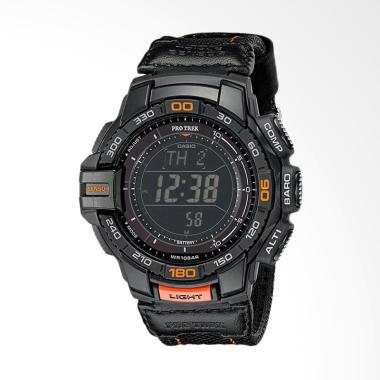 Casio Men's Pro Trek Aviator Digita ... Pria - Black PRG-270B-1CR