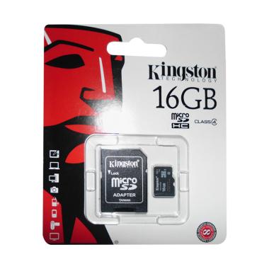 Kingston Micro SD 16GB Memory Card Ori - Resmi