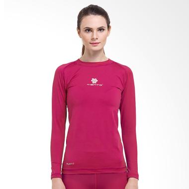 Tiento Original Rashguard Compressi ... hraga Wanita - Pink Fanta