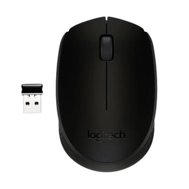 Logitech M170 Mouse Wireless - Hitam