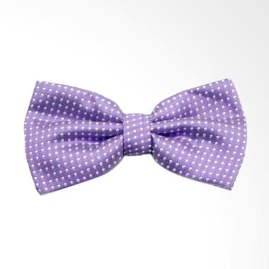The Cufflinks Store Small Polkadot Bowtie Tekstur Dasi Kupu Kupu Pria - Purple