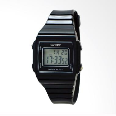 CARDIFF Jam Tangan Pria - Black LCD C 245