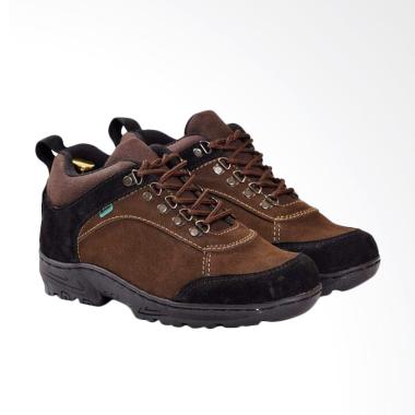 Frandeli Rockie Work Safety Boots Sepatu Pria - Brown