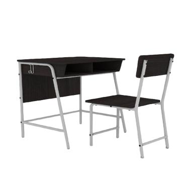 Ivaro MSD-5127 & MSR-5128 Expo Set Meja & Kursi SMA (Knock Down)