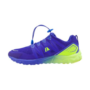 League Kumo Sepatu Lari Pria - Blue Green [1.5]