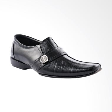 Leogaren Sepatu Formal Pria - Black [1134]