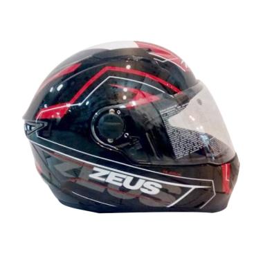 Zeus ZS-811 AL5 Helm Full Face - Black Red L