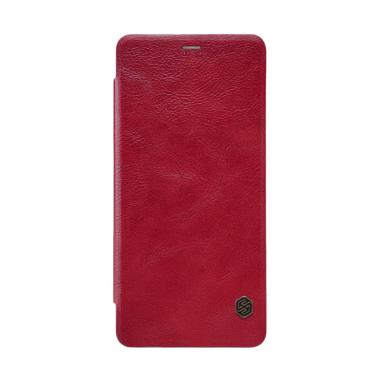 Nillkin Flip Qin Leather Casing for ... y A8 Plus 2018 Duos - Red