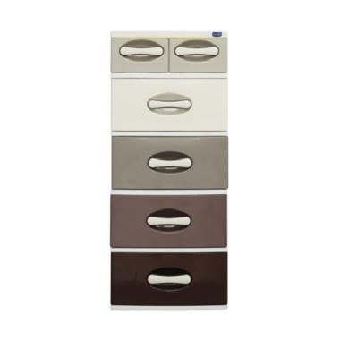 Rovega CKH 540 Kharisma Kabinet Lemari Plastik 5 Susun