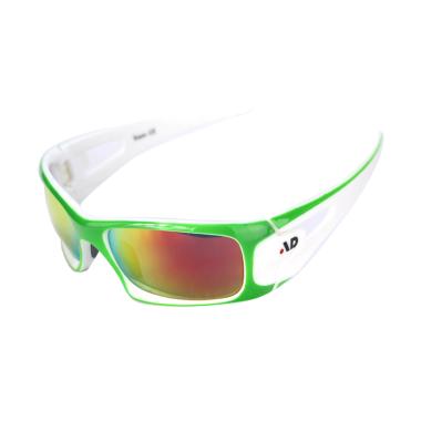 iDealEZ PC REVO Lenses Sports Sunglasses - Green White