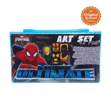 Marvel CL012SMAS1623-2074 Spider Ma ... latan Menggambar [42 pcs]