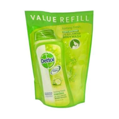 Promo Harga DETTOL Body Wash Lasting Fresh 250 ml - Blibli