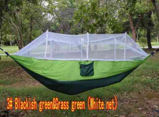 Hammock Camping with Mosquito Net - 260x140cm - Tempat Tidur Gantung