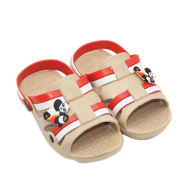 Kanan Kiri K 87 Sandal Anak Laki Laki - Brown