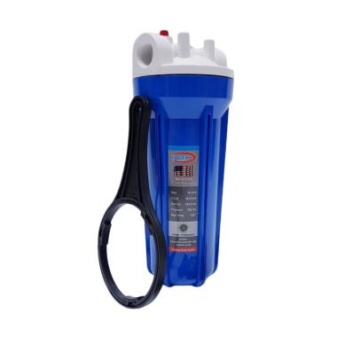 Eugen Single Housing Filter Air - Blue [10 Inch/Drat 3/4] Blue
