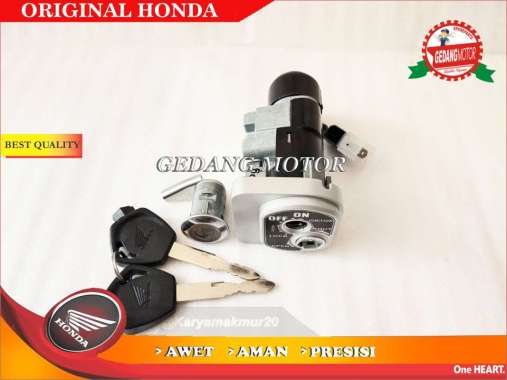 KUNCI KONTAK REVO ABSOLUTE REVO 110 NEW BLADE SET ORIGINAL HONDA KWW