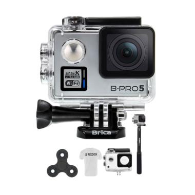 Brica B-PRO 5 Alpha Plus 2 Spin + T ... rt Action Camera - Silver