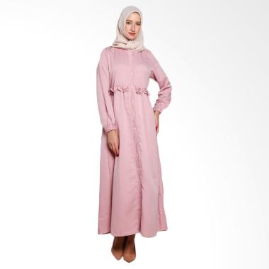 Covering Story Ardya C Long Dress Muslim - Dusty Pink