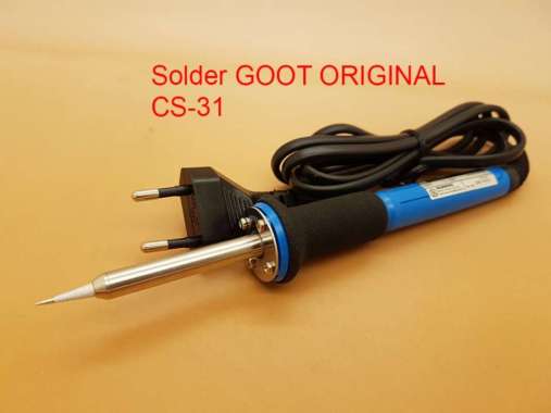 Solder Goot CS-31 ( 25 Watt ) cocok handphone ( Goot original ) biru