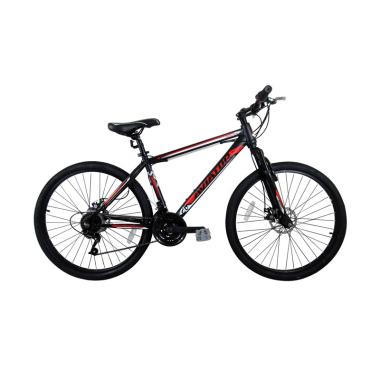 AVIATOR AT 2688 2.0 Sepeda Gunung MTB - Black Red [26 Inch]