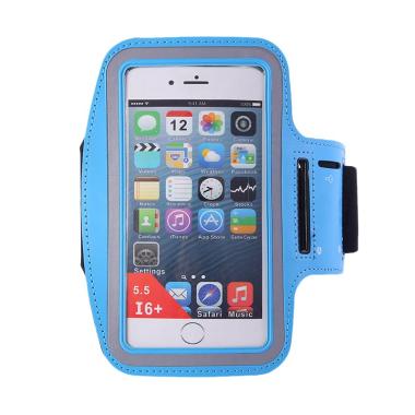KarnaKamu Tas Handphone Lengan Unik untuk Jogging Armband - Blue