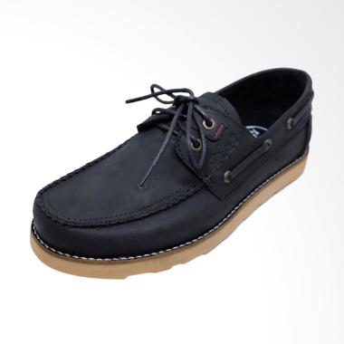 Grocks Grosseto Sepatu Formal Pria ... didas puma camel) - Hitam