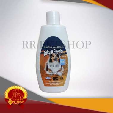 Bedak Kucing Dog Powder Anti Tick And Fleas /Bedak Anti Kutu Dan Jamur