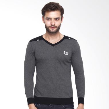 CBR Six Sweater Pria - Abu Kom [FFC 274]