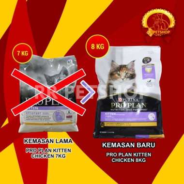 Makanan Anak Kucing Premium Semua Ras - Pro Plan Kitten 7 Kg