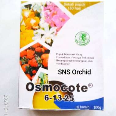 Osmocote pupuk slow release dekastar lambat urai anggrek pembungaan Multicolor