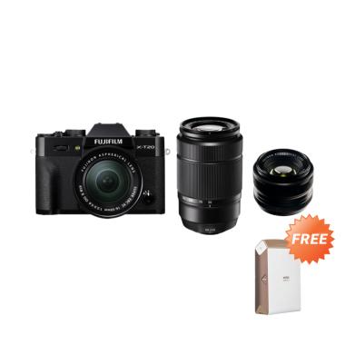Fujifilm XT20 Kit 16-50mm OIS II Bl ... g Bag + Battery NP-W126S*