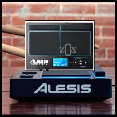 Pad Drum Sample Alesis 4-Pad 4Pad Perkusi Percussion Elektronik Techno Elektrik