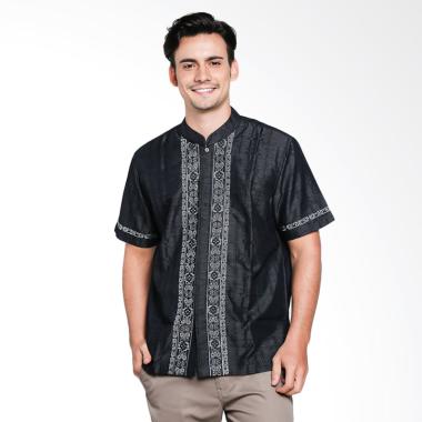 Red Cliff Baju Koko - Black [I1366JL]
