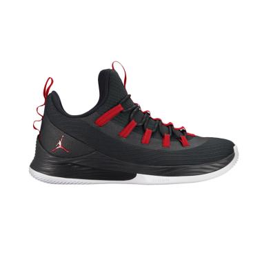 NIKE Jordan Ultra Fly Sepatu Basket Pria - Black Red