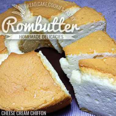 Chiffon Cake Cream Cheese - Bolu Sifon Rombutter