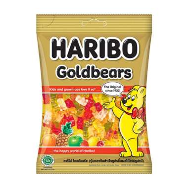 Haribo Gold Bear Gummy Candy / Permen Haribo Jelly / Jelly Bear