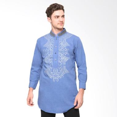 Jfashion Padli Ardhani Kurta Pakistan Kemeja Baju Koko Pria