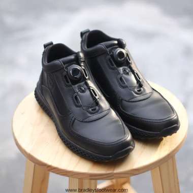 BRADLEYS HERO BLACK - SNEAKERS KULIT LIMITED 42