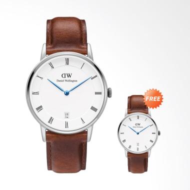 Daniel Wellington Dapper St Mawes J ... Jam Tangan Wanita - Brown