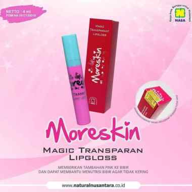 Lip Gloss Moreskin Nasa - lip gloss BPOM - Lip Gloss Bening Rekomendasi - lip gloss bening untuk rem